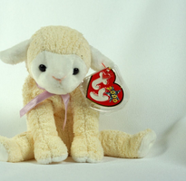 Ty Beanie Baby Fleecie Lamb 2000 with Tag Errors